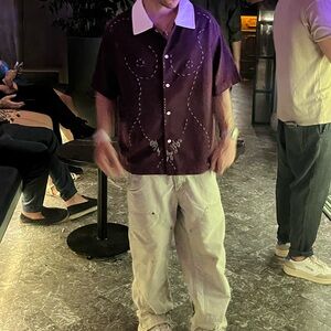 Kidsuper embroidered shirt medium